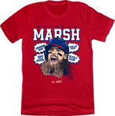 Brandon Marsh Potrait MLBPA Tee In The Clutch